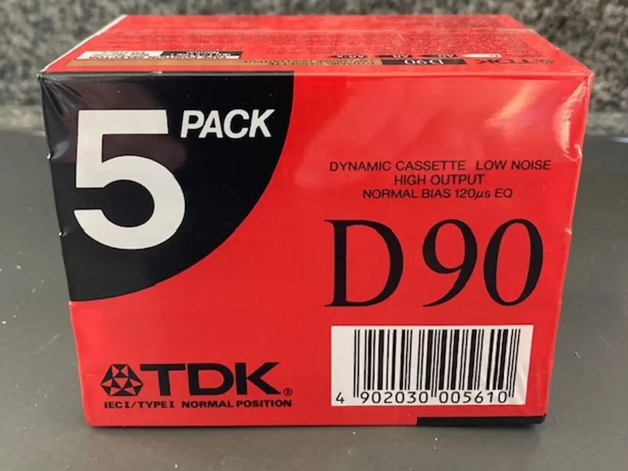 Billede 1 - Kassettebånd TDK - D90