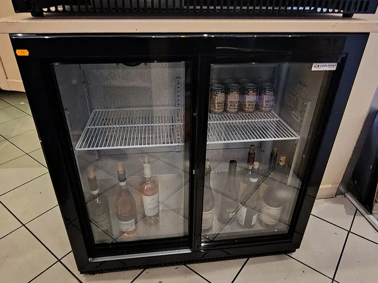 Billede 1 - Backbar køleskab med skydelåger  COOLPOINT
