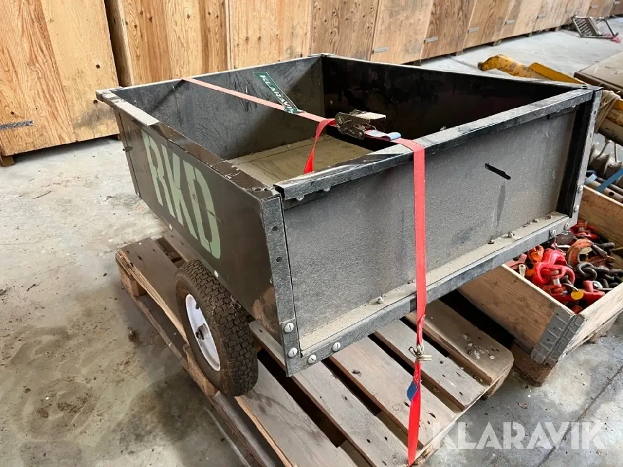 Billede 3 - Trailer Yard Commando Equipment til havetraktor / ATV