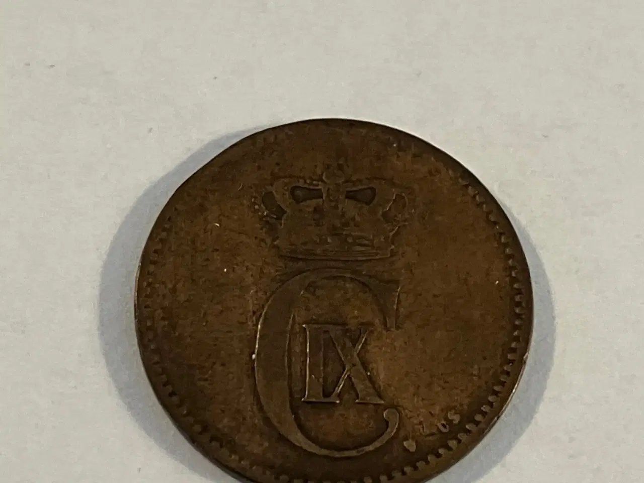 Billede 2 - 2 øre 1887 Danmark