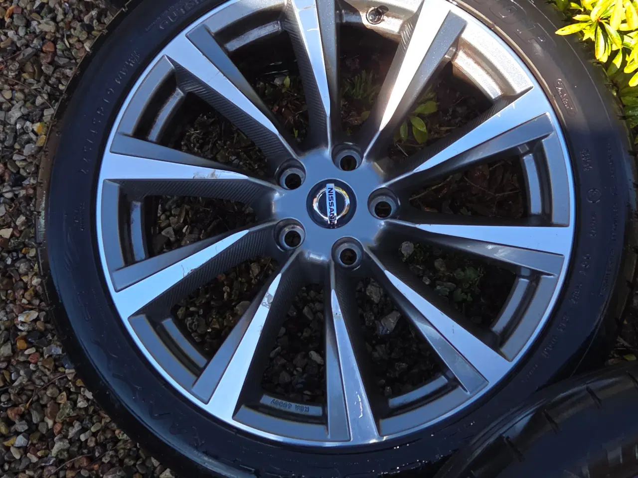 Billede 2 - Nissan Qashqai fælge med sommerdæk 19 