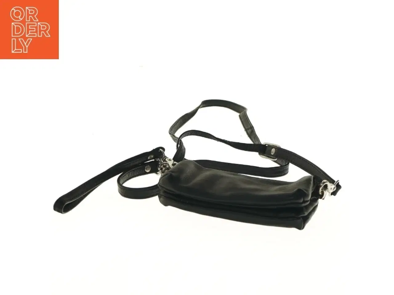 Billede 4 - Sort crossbody taske (str. 16x10 cm)