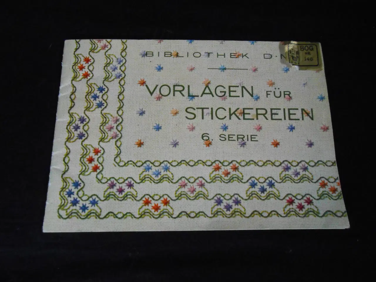 Billede 1 - Vorlagen fur stickereien 6 serie fra 1951