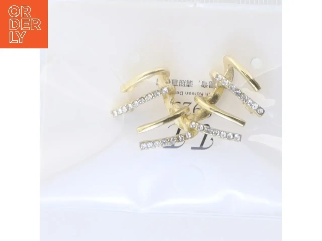 Billede 1 - Øreringe med Rhinsten