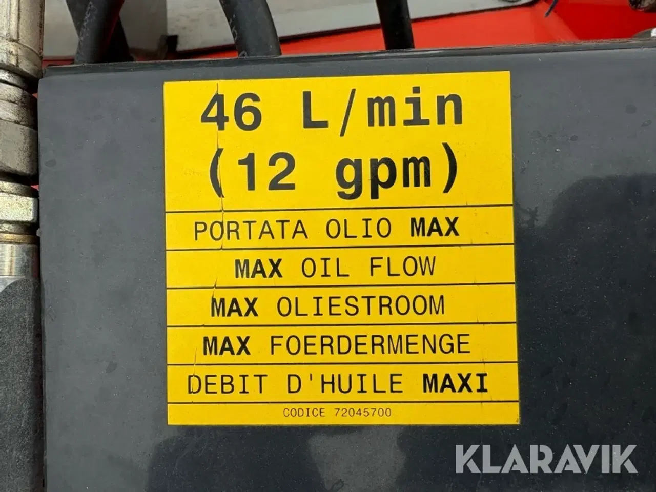 Billede 12 - Hydraulisk slagleklipper Muratori MT331D