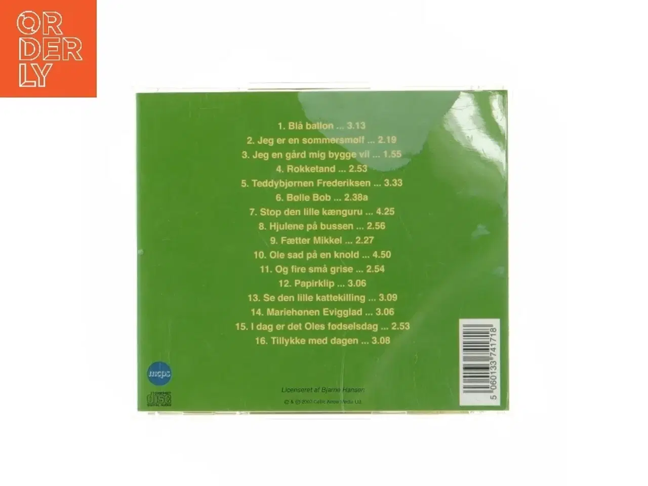 Billede 4 - De Bedste Børnehits Vol. 2 CD fra Mcpc (str. 14x12,5 cm)
