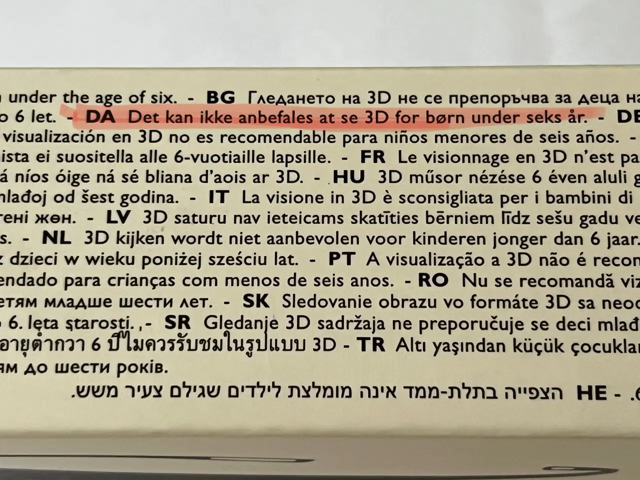 Billede 4 - Originale Philips 3D briller Glasses PTA529  