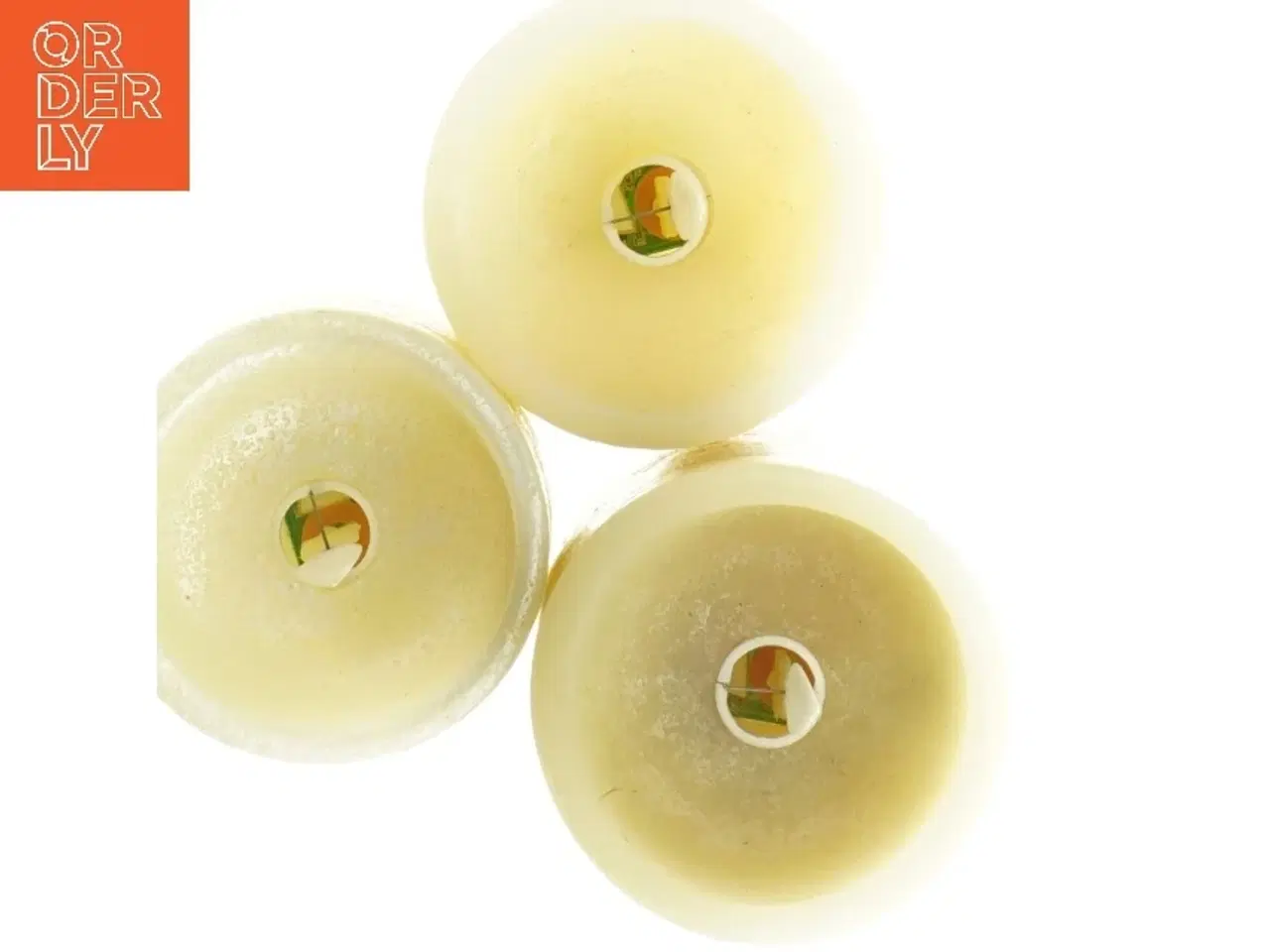 Billede 2 - kunstige stearinlys (str. Ø 7,5. h. 10-13. cm)