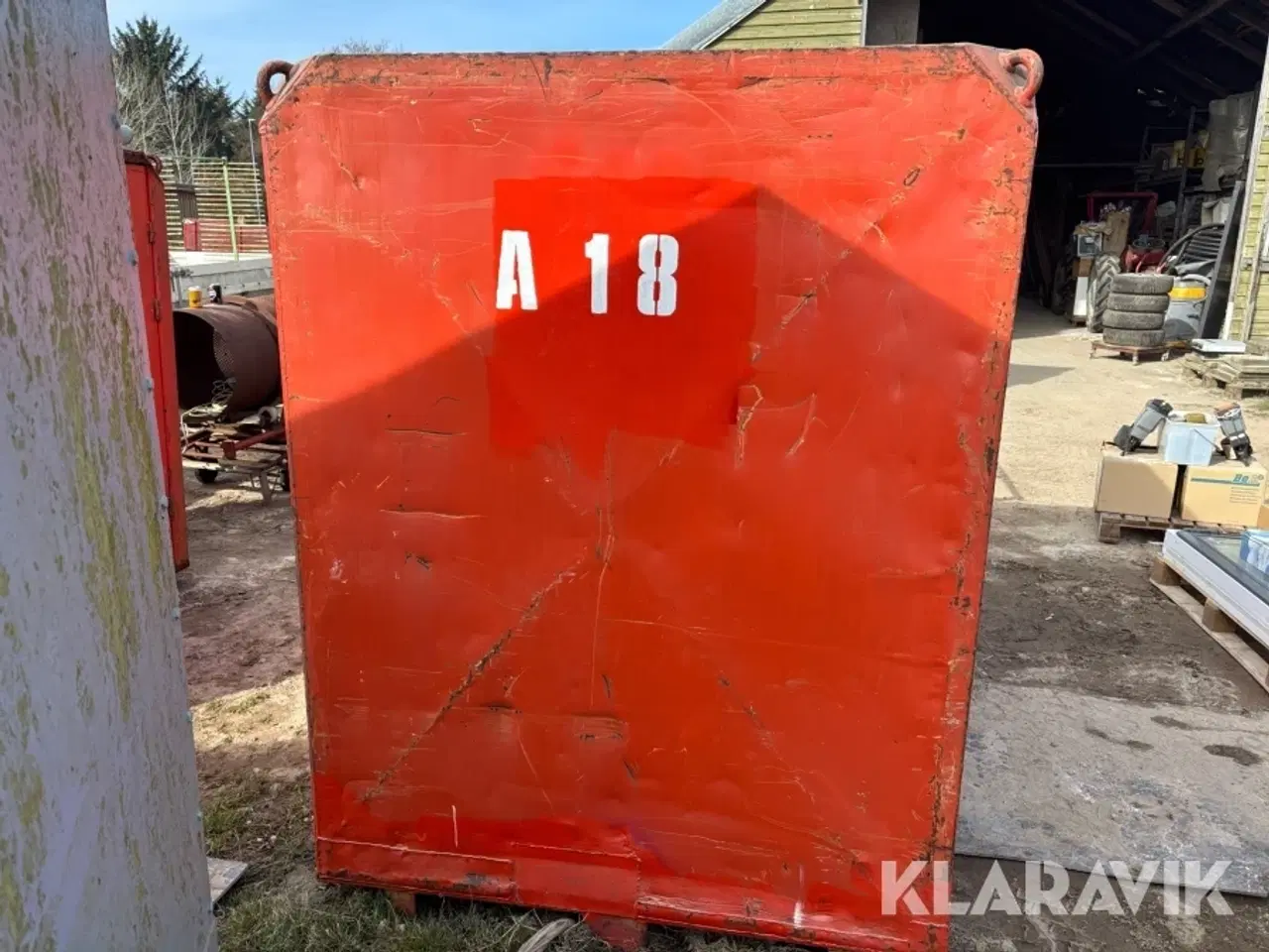 Billede 2 - Container isoleret med reoler