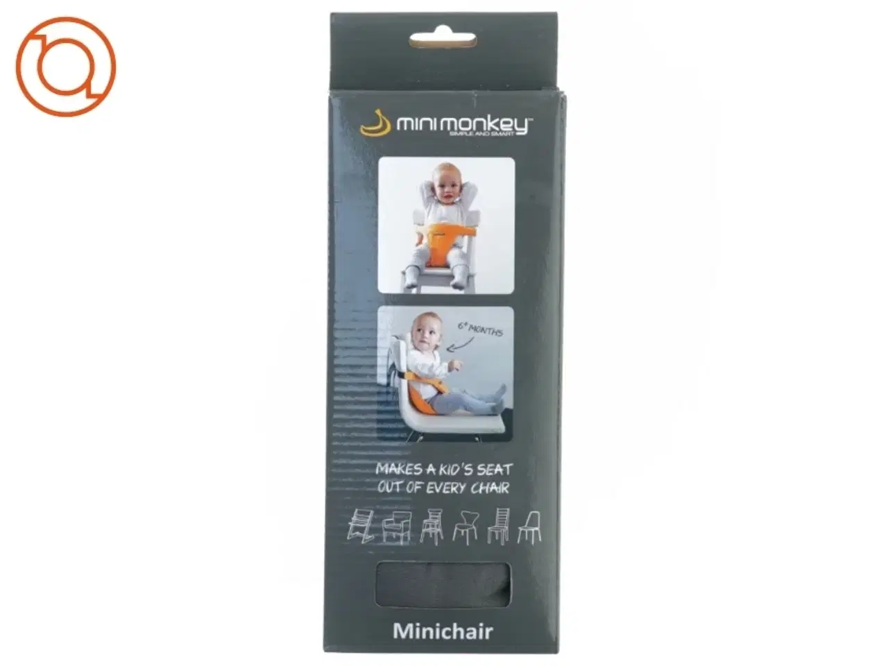 Billede 2 - Minichair fra Mini Monkey (str. 6 plus måneder)
