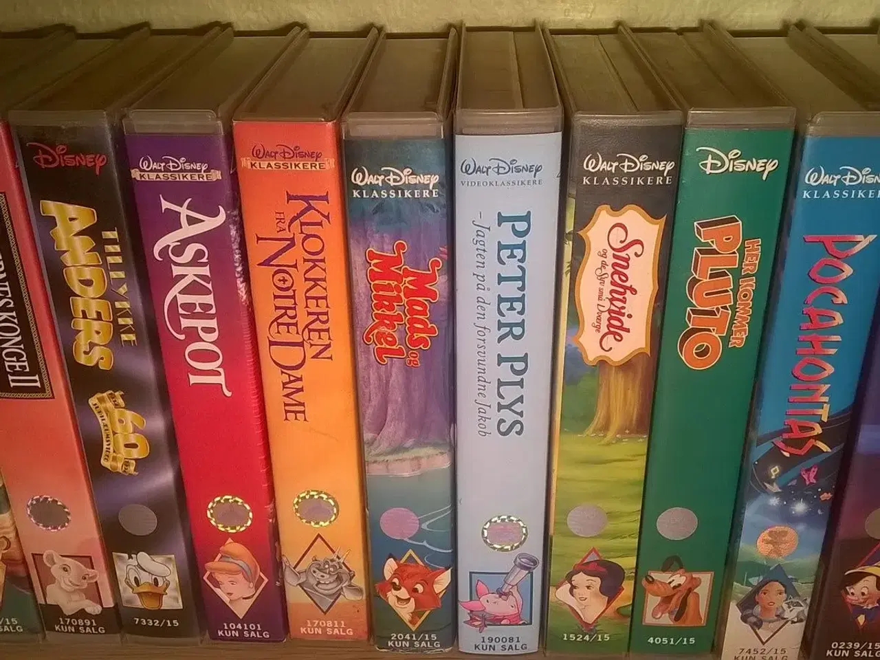 Billede 3 - VHS Disney - tegnefilm
