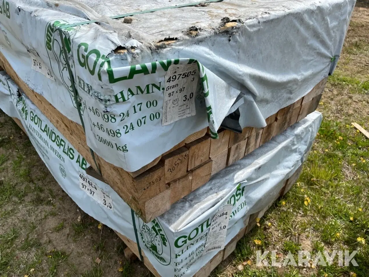 Billede 7 - Tømmer Gotlandsflis Gran 330 meter
