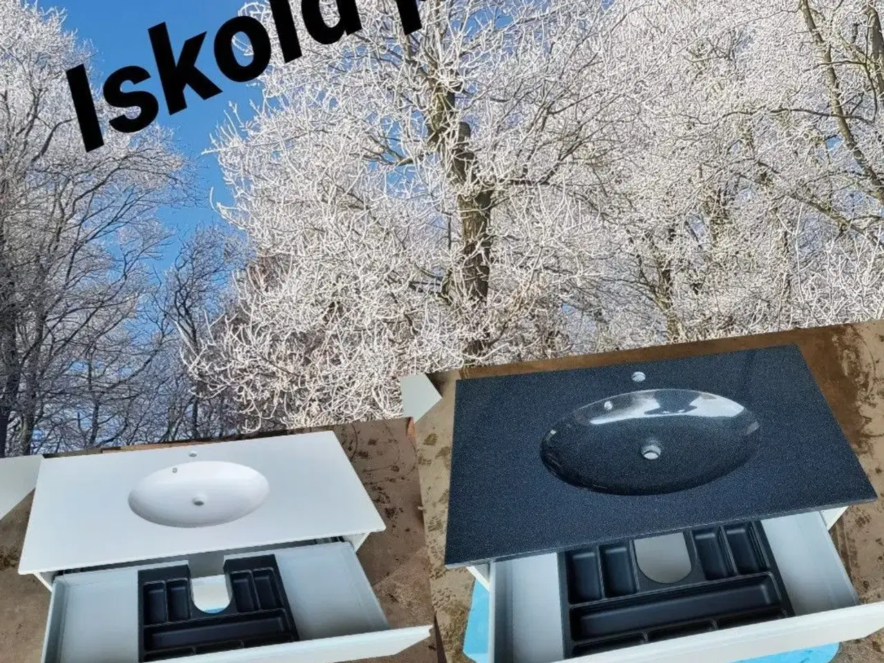 Billede 1 - Bademiljø 90 cm