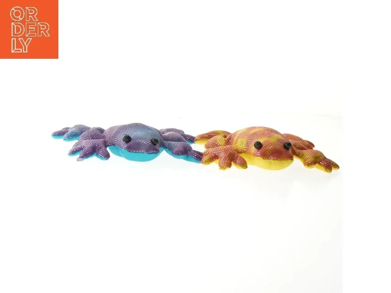 Billede 2 - Farverige frø tøjdyr (str. 17 cm)