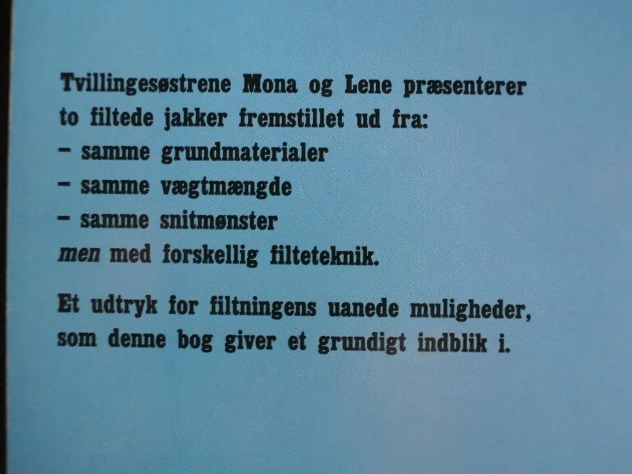 Billede 3 - mosekonens filtebog, af lene nielsen, emne: håndar
