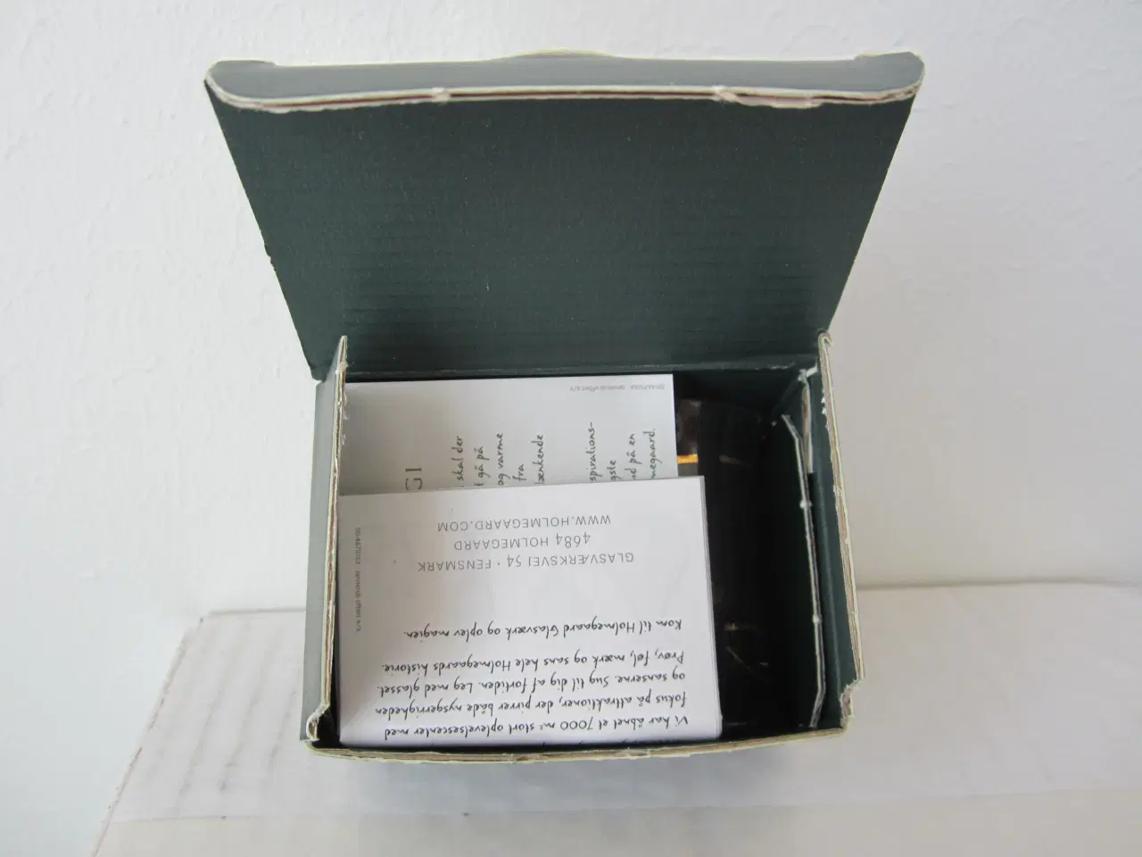 Billede 3 - 2006 Holmegaard jule dramglas.