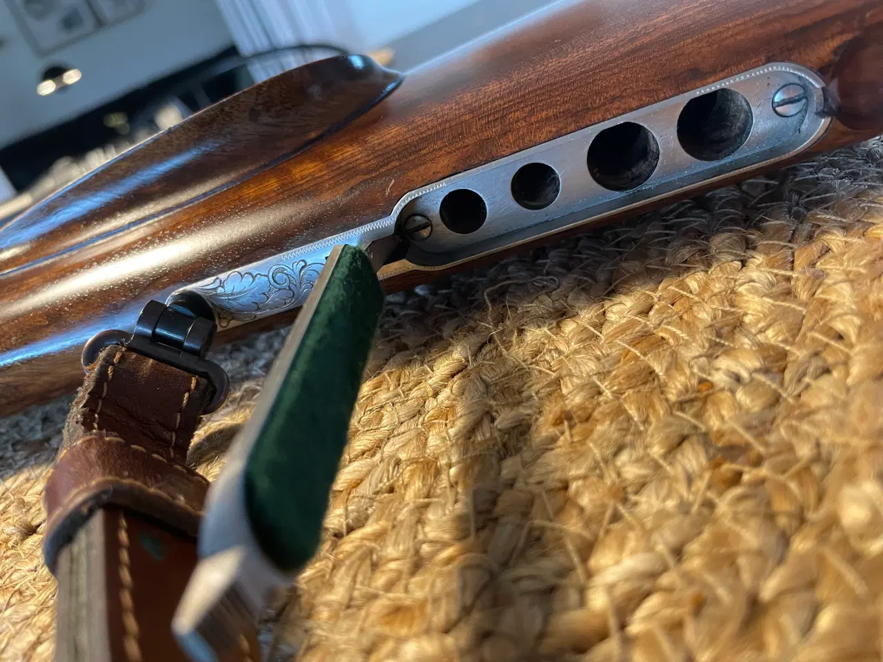 Billede 11 -  Lux Merkel drilling 12/70 & 7x65R m skæftemagasin