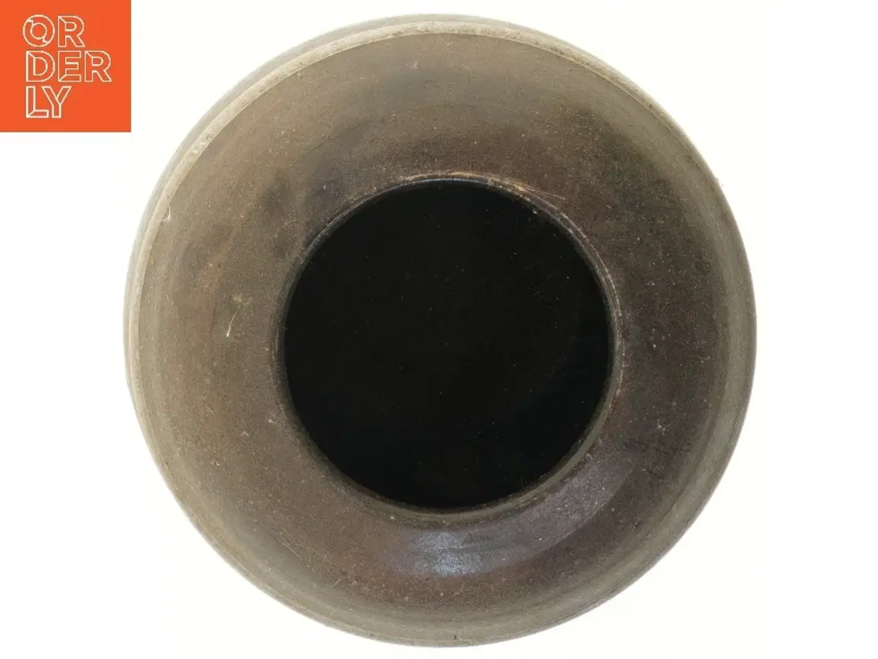 Billede 3 - Krukke i brun keramik (str. Ø 25 cm)