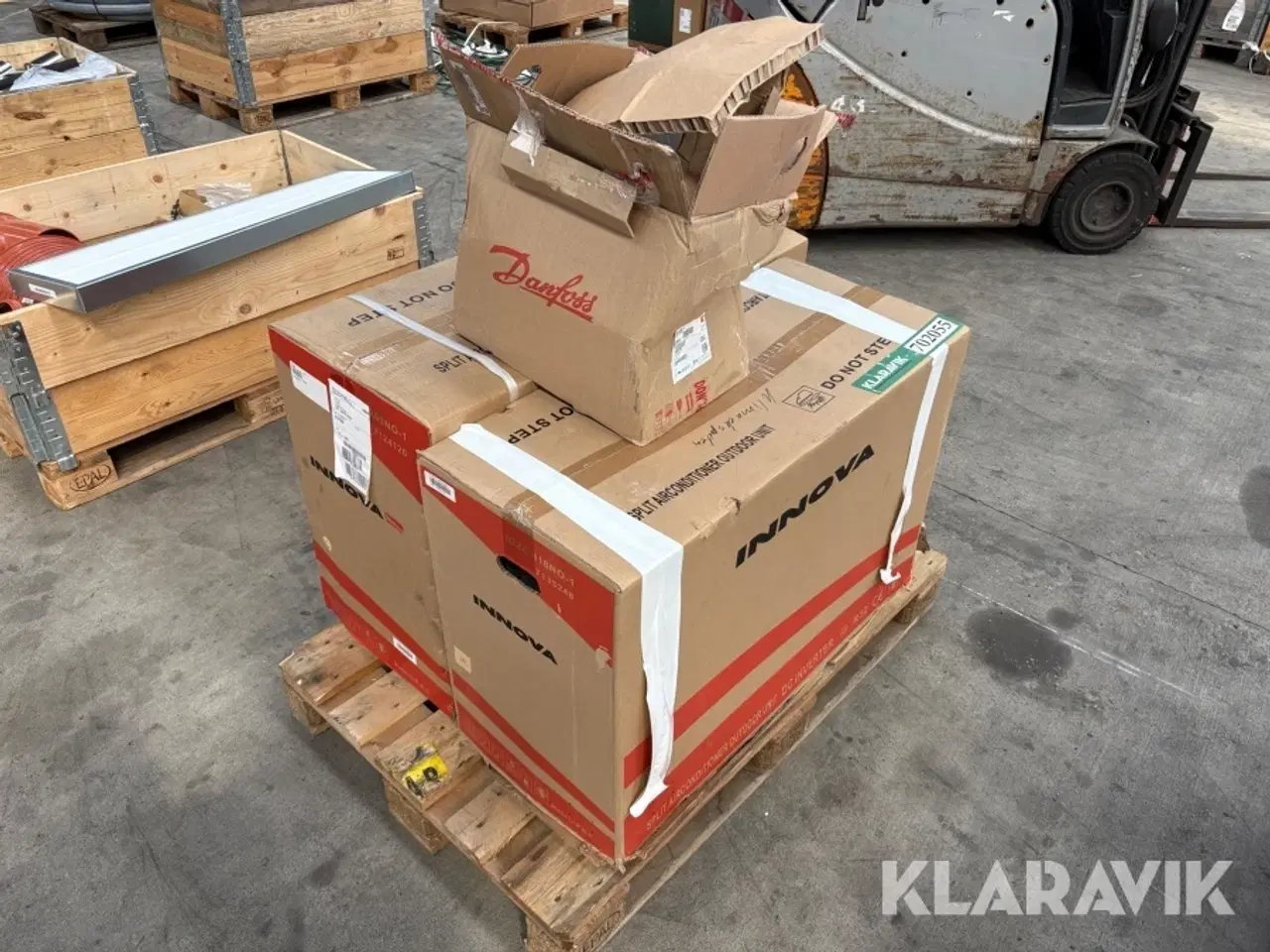 Billede 4 - 2 styk udedel til aircondition Danfoss Titanium R32