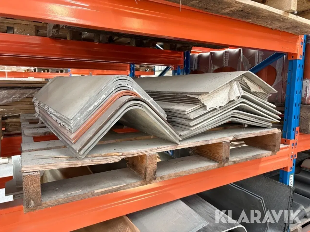 Billede 8 - Tagplader, tegl, loftlemme og diverse plader – blandet lot