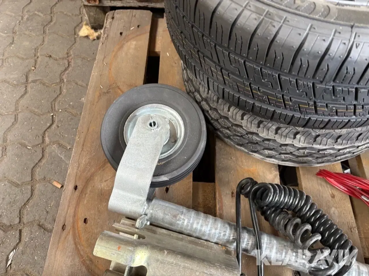 Billede 8 - Trailer reservedele / støtteben / hjul m.m.