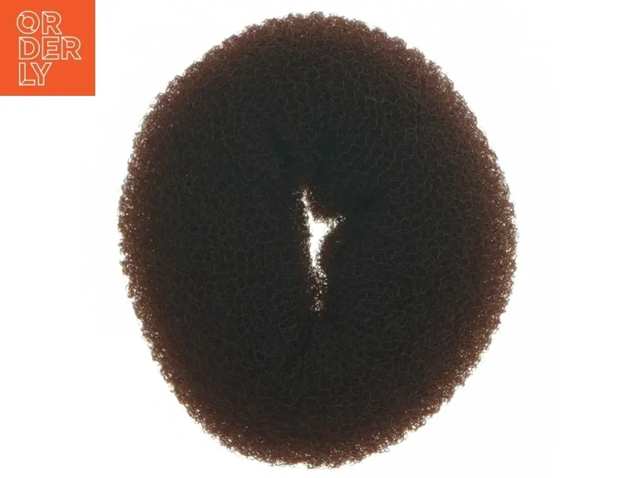 Billede 1 - Ubrugt hår donut brun (str. Ø 12,5 cm)