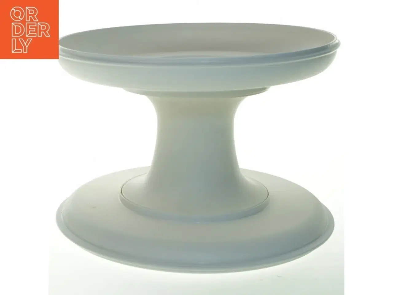 Billede 1 - Kageopsats og lagkagefad fra Tupperware (str. 18 x ø. 26 cm)