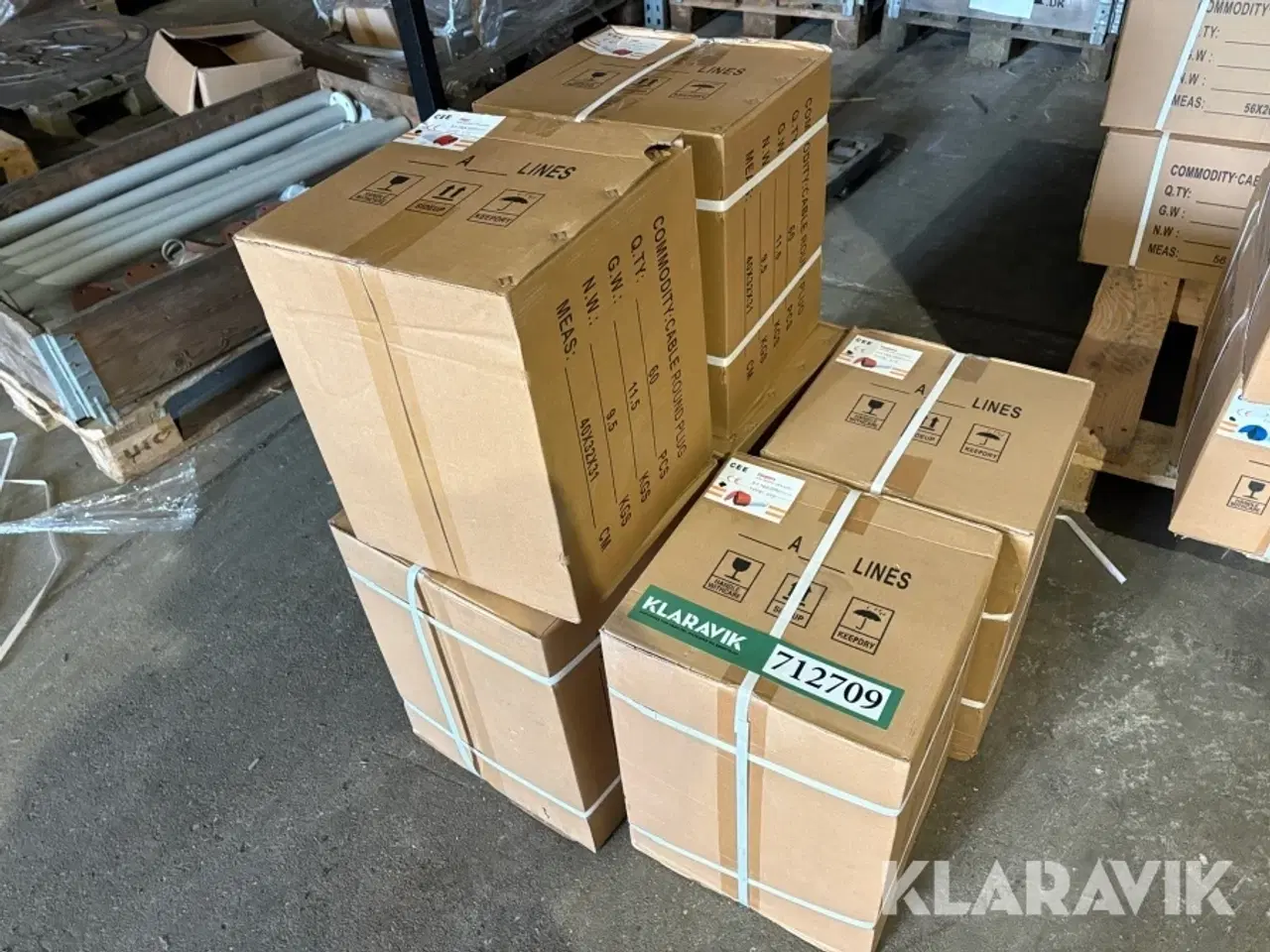 Billede 1 - CEE stik Plugs 5x16A - 240 han stik og 120 hun stik