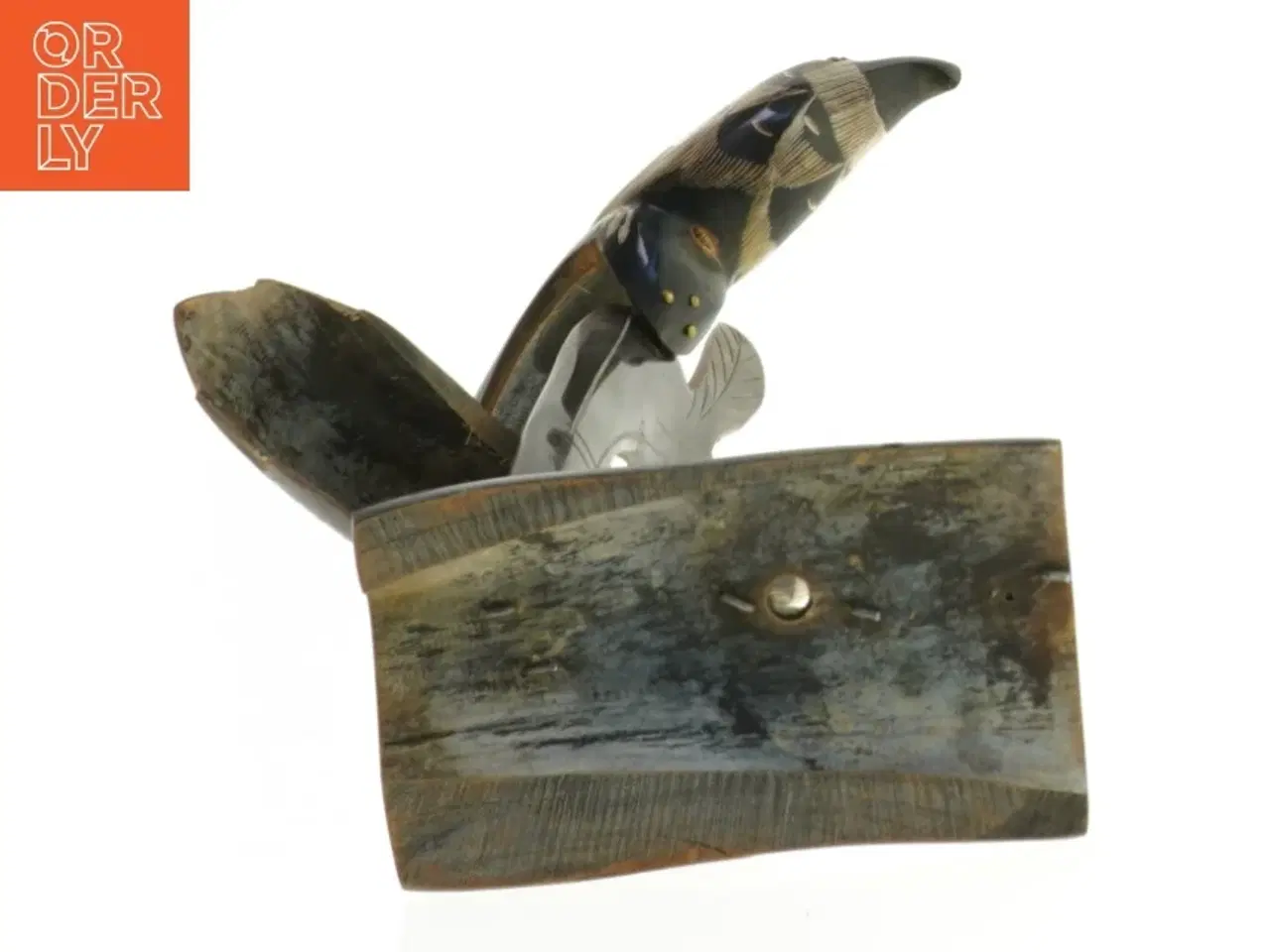 Billede 2 - Dekorativ fugleskulptur (str. 23 cm)