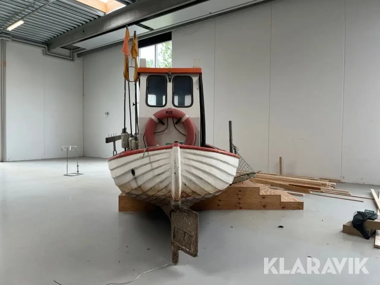 Billede 4 - Fiskekutter brugt i udstilling