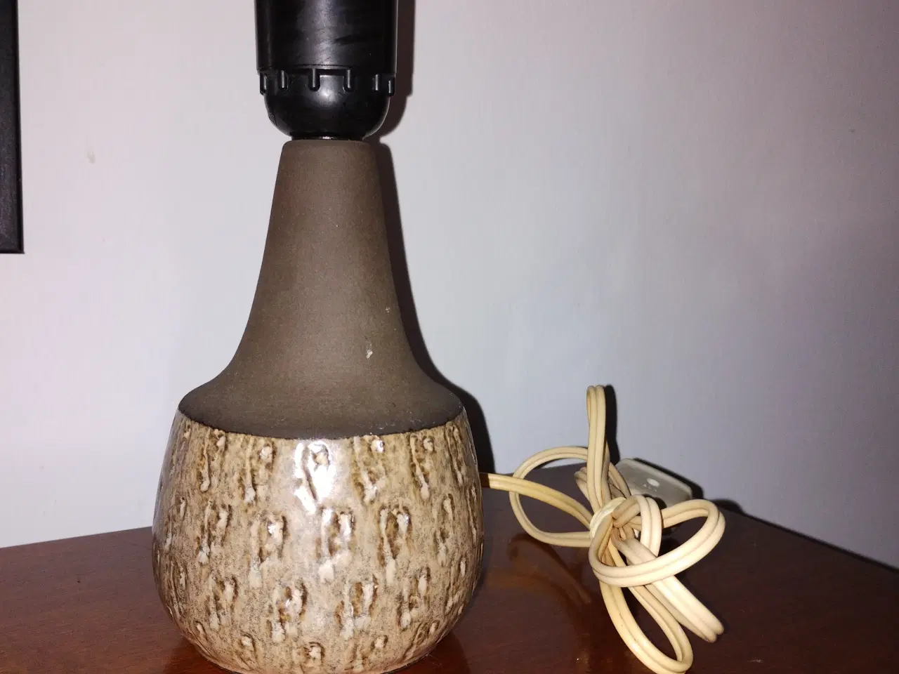 Billede 3 - Retro keramik bordlampe