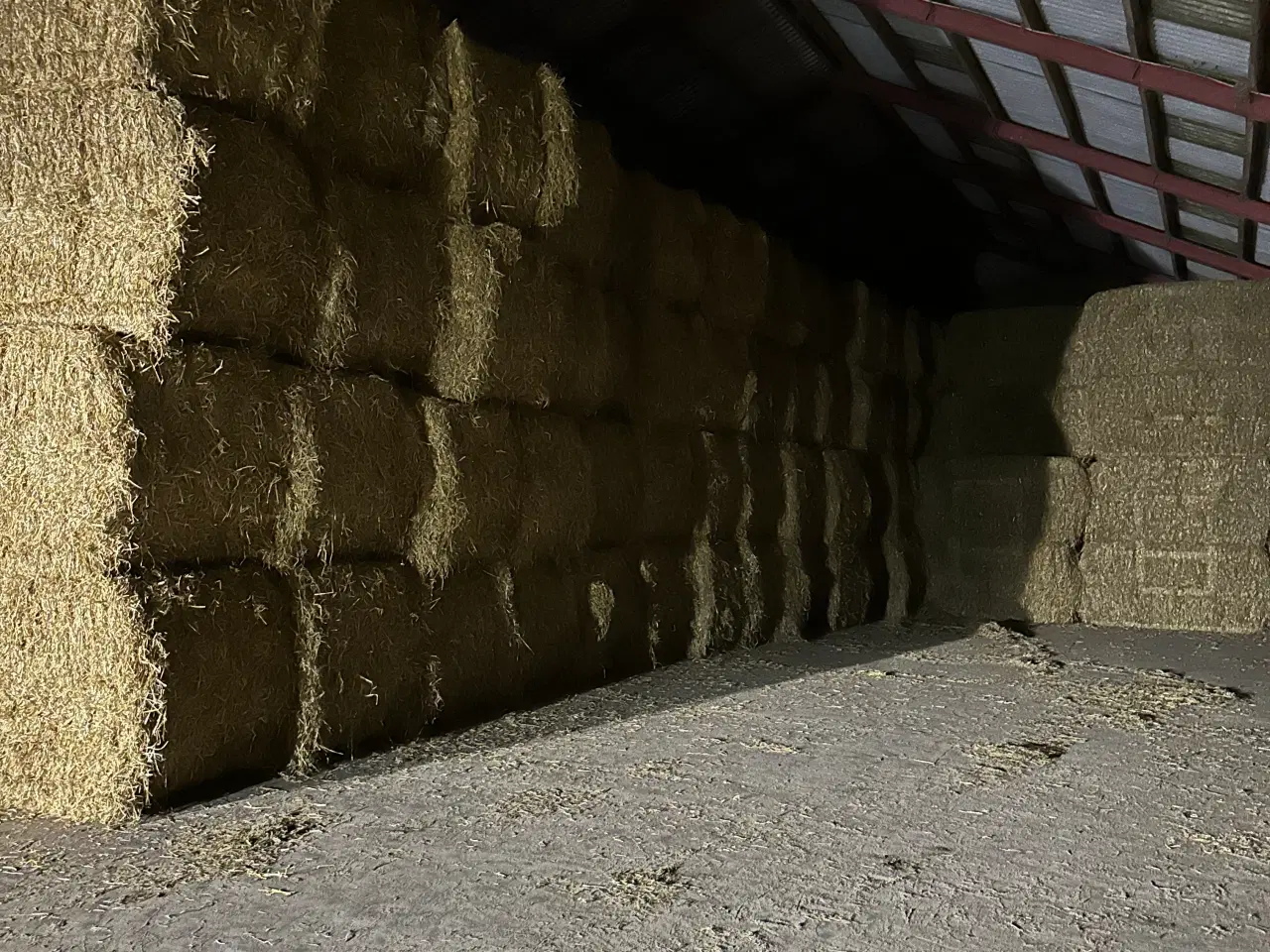 Billede 2 - Vårbyg og hvedehalm i bigballer