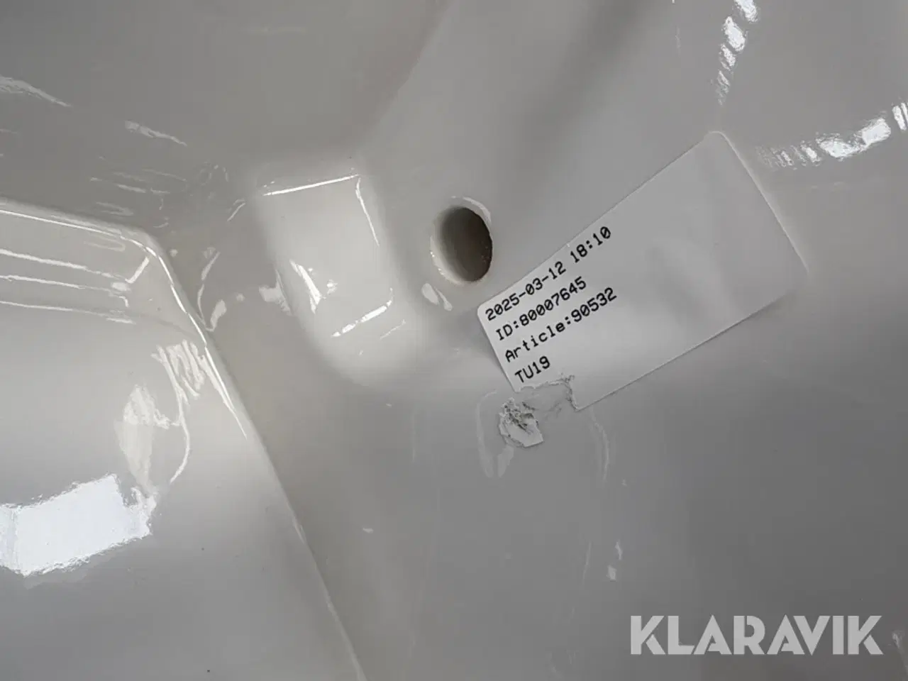 Billede 6 - Toilet, vask, spejl og afløb Ifö, Duravit