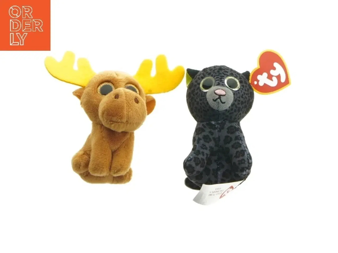 Billede 1 - To Ty Beanie Boo bamser fra Ty (str. 9,5 cm)