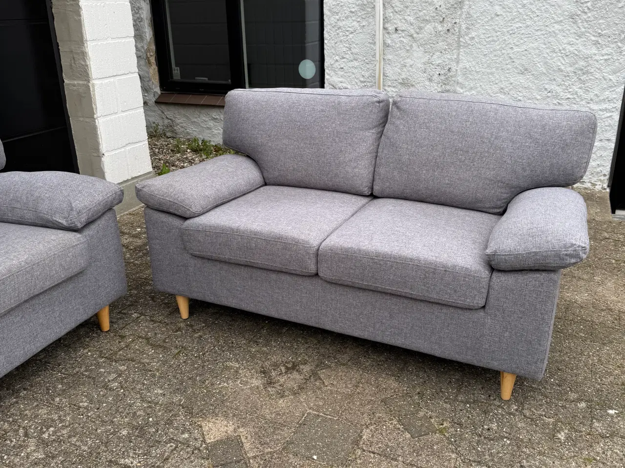 Billede 11 - Sofa sæt 2 + 3 GEDVED i grå, som nyt!