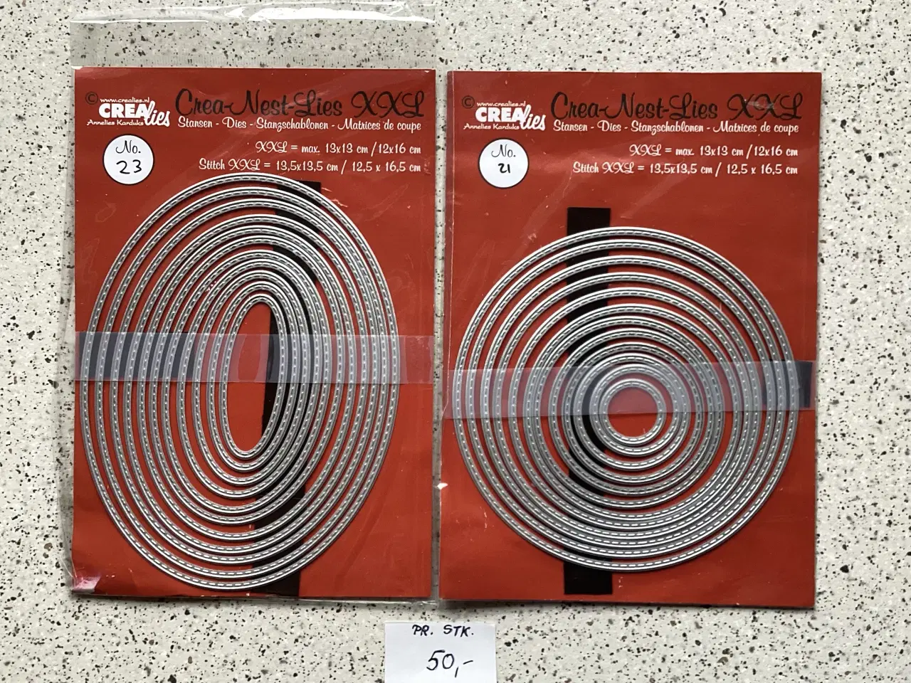 Billede 4 - Scrapbook dies, sæt, embossing, punch, mm. Fra