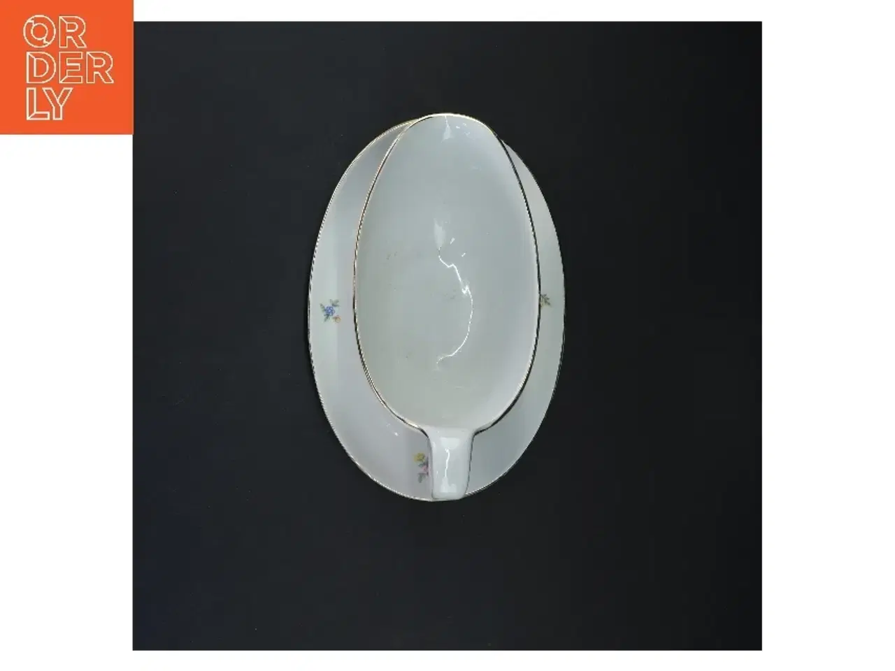 Billede 3 - Porcelæn sovsekande med underkop fra Kahla (str. 22x15x9 cm)