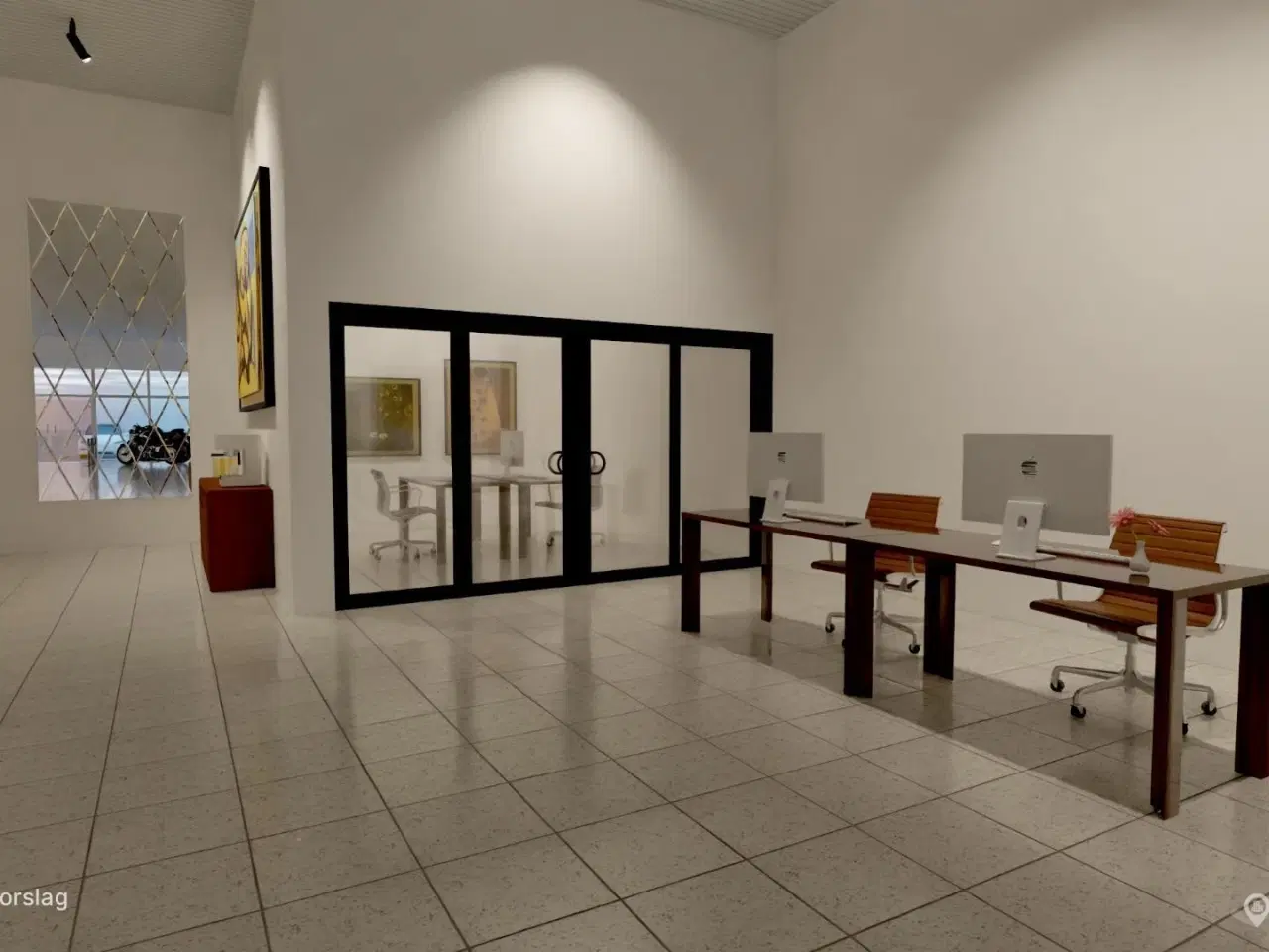 Billede 4 - Showroom/detail på trafikeret Roskildevej