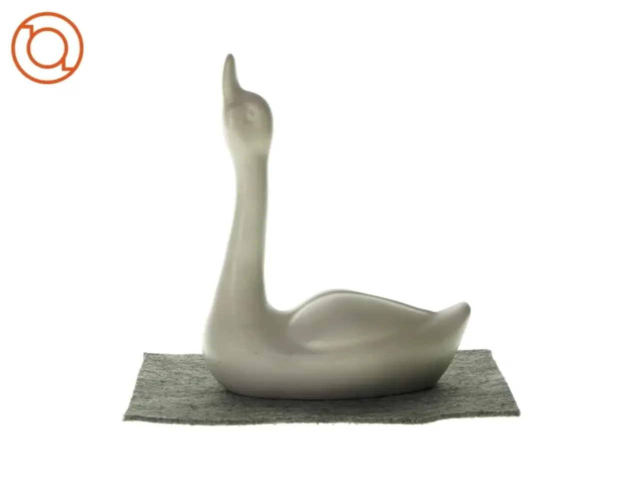 Billede 1 - Svane figur (str. LH 9x22 cm)