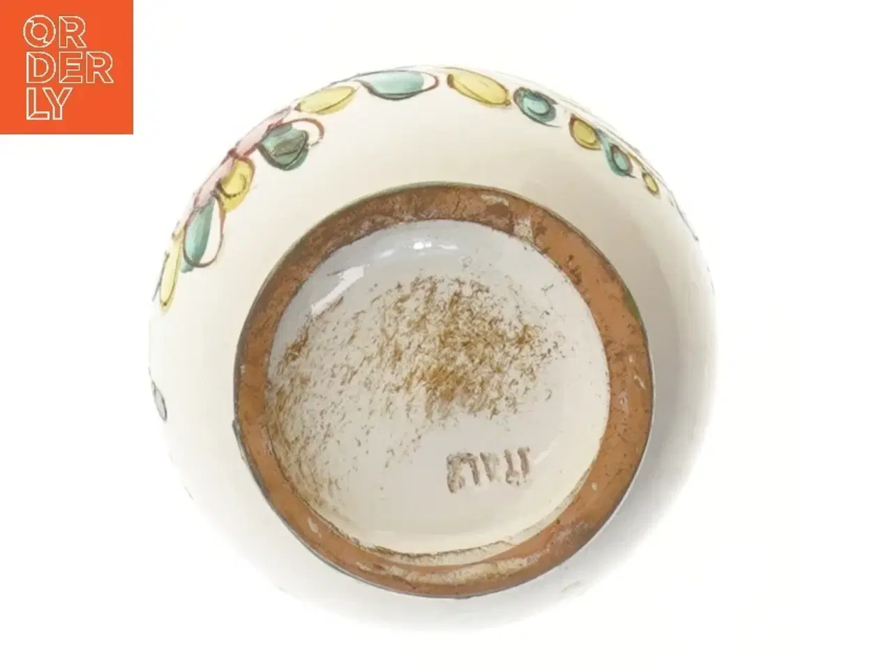 Billede 2 - Farverig keramisk vase (str. 16 cm)