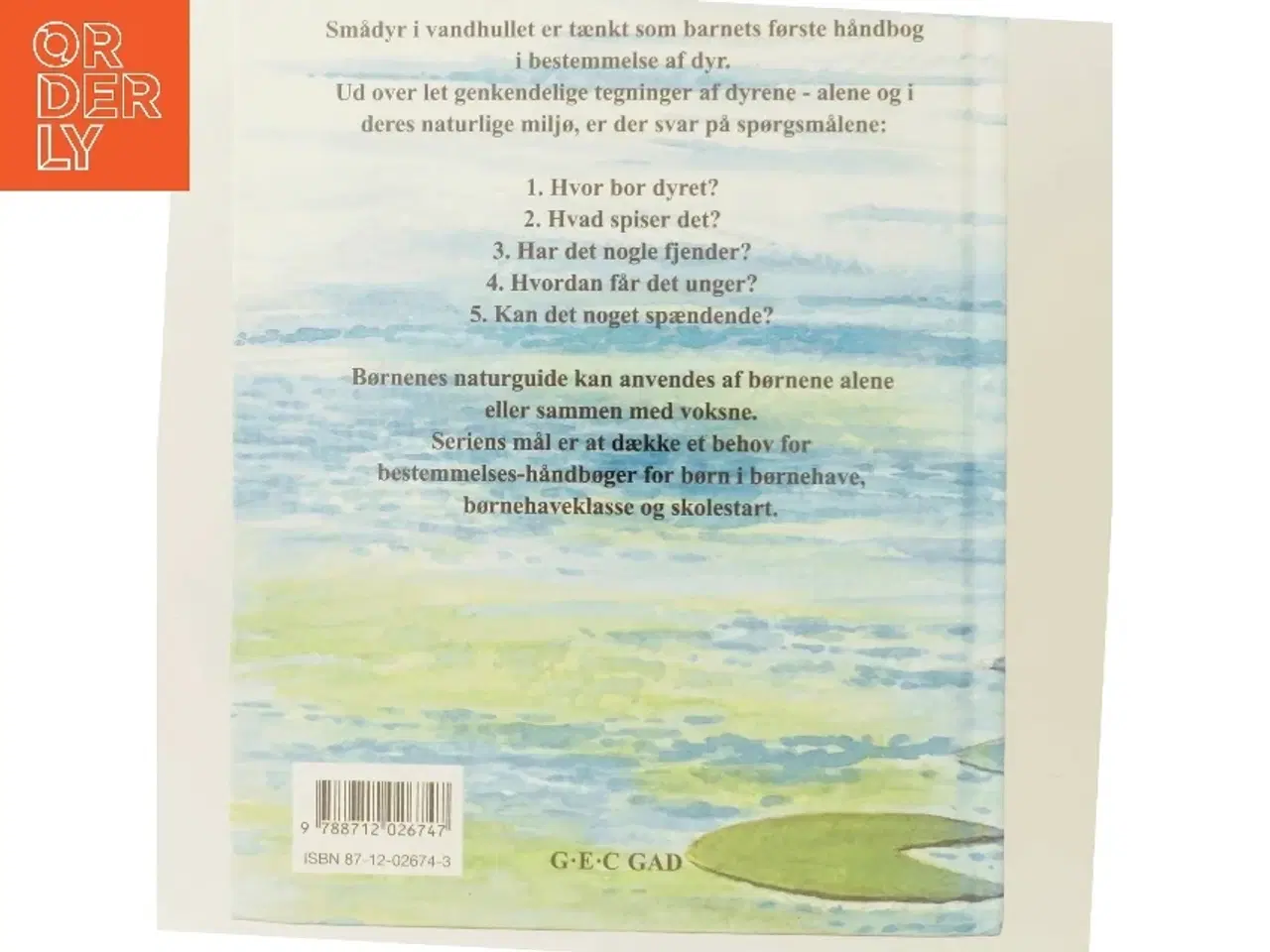 Billede 3 - Smådyr i vandhullet (Bog)