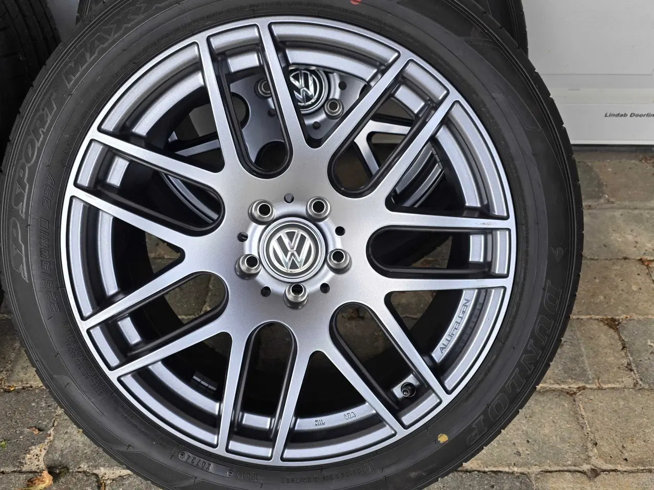 Billede 3 - Nye alufælg med nye sommerdæk