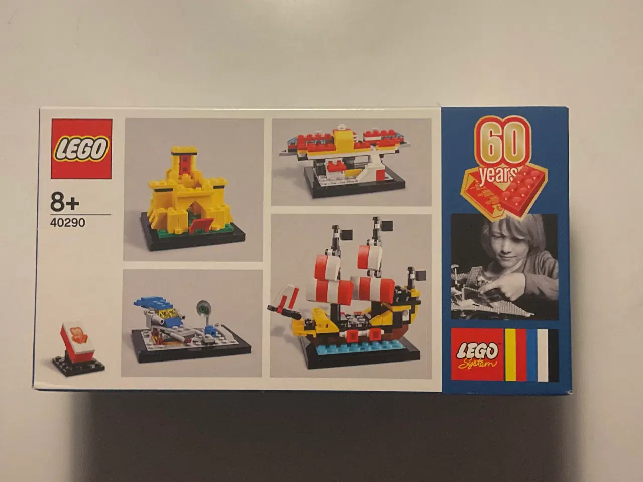Billede 1 - Lego 40290 60 år jubilæum. UÅBNET æske