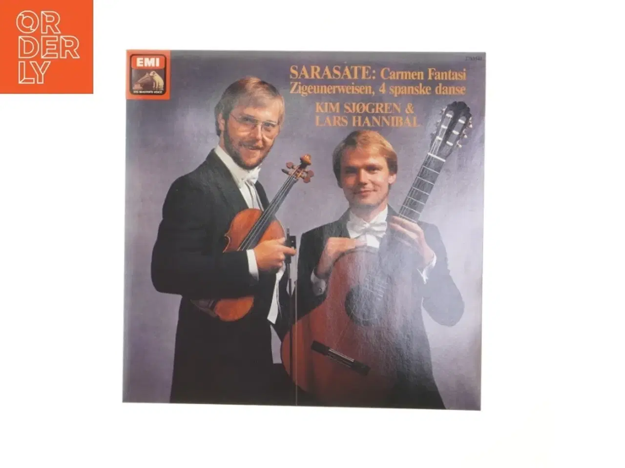 Billede 1 - Sarasate vinylplade med klassisk musik fra EMI