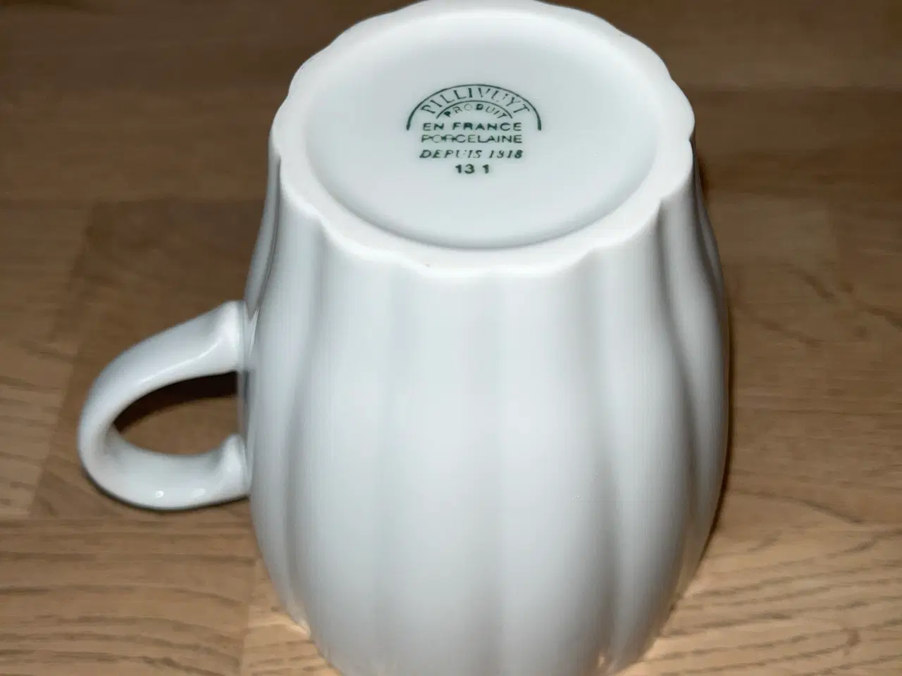 Billede 3 - Pillivuyt krus, hvidt