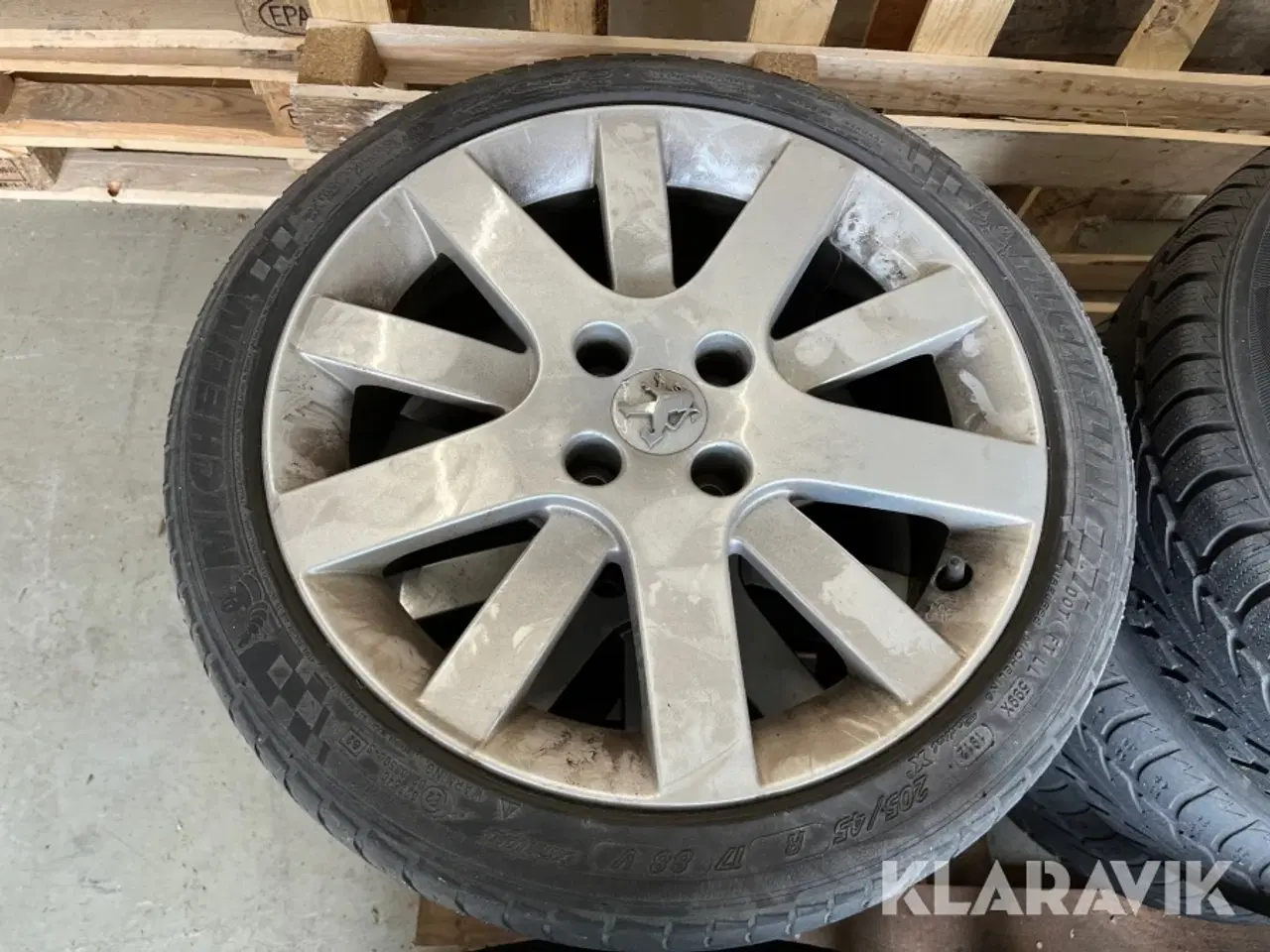 Billede 3 - Dæk Michelin/Peugeot 205/45R17 - 4 styk