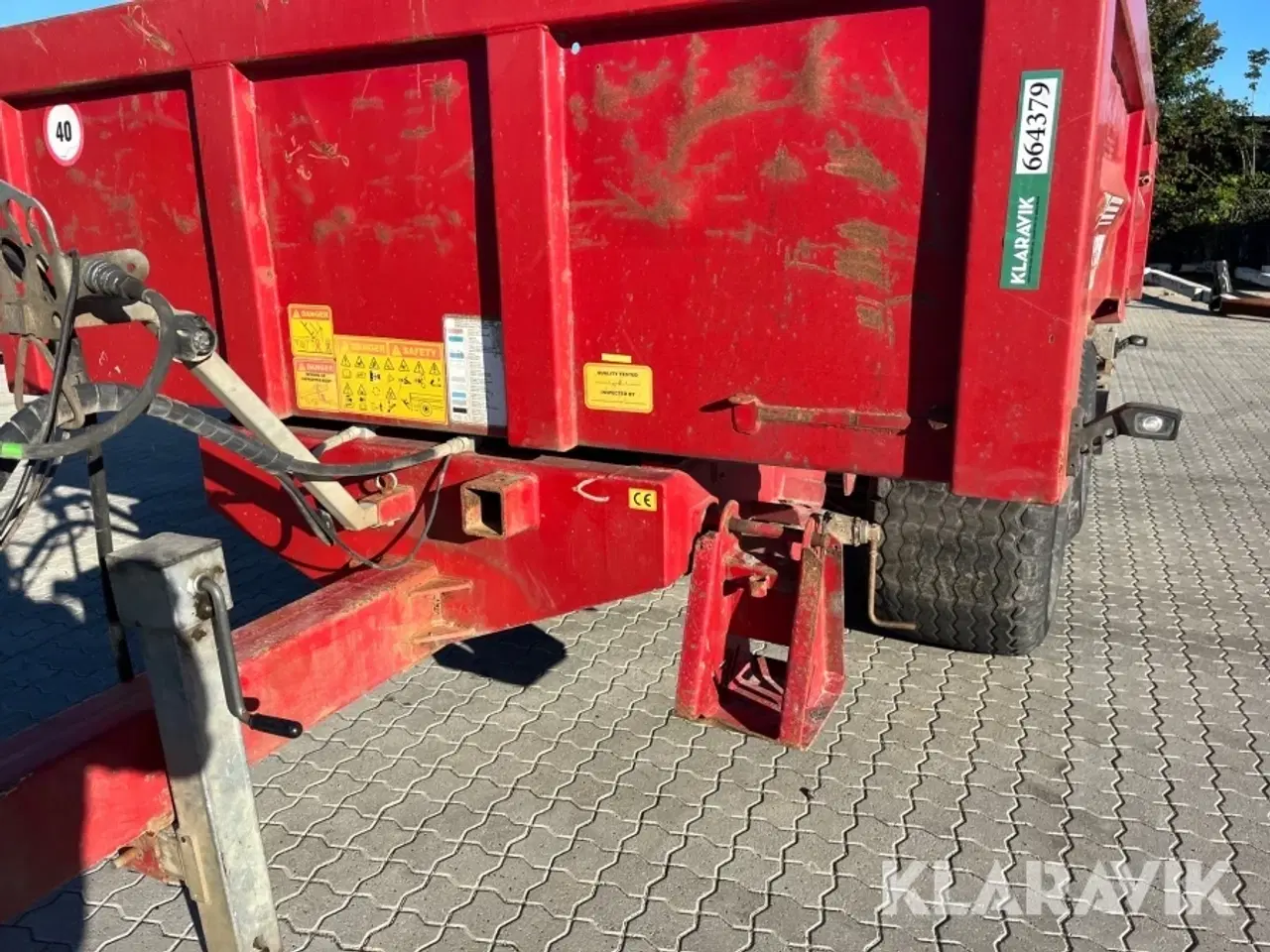 Billede 10 - Tipvogn Western WF 10 LDH