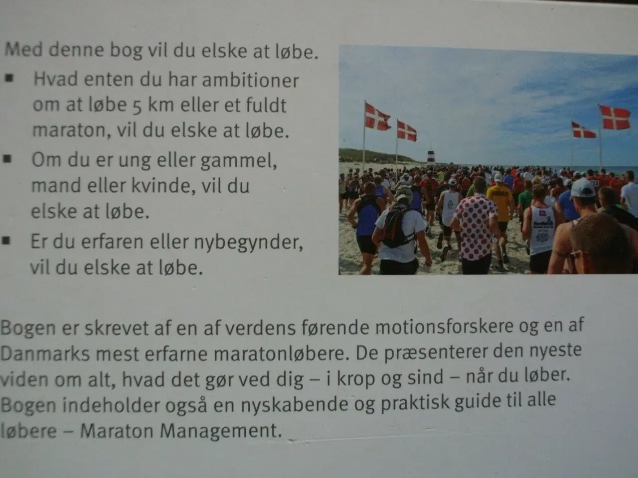 Billede 3 - elsk at løbe - med maratonbogen, af tor rønnow og 