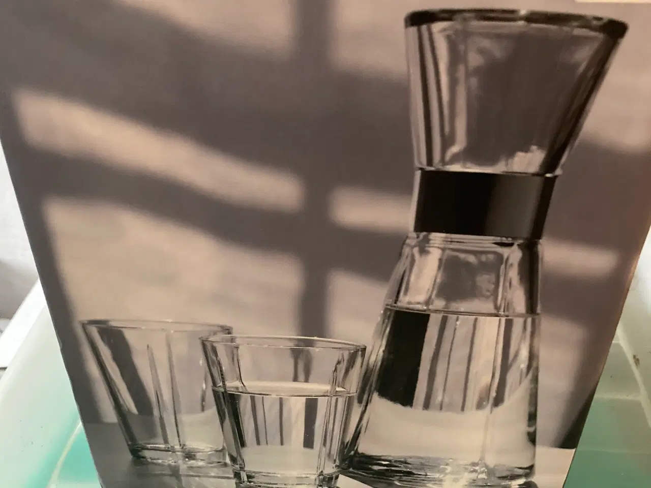 Billede 1 - Vandkaraffel med glas Rosendahl 