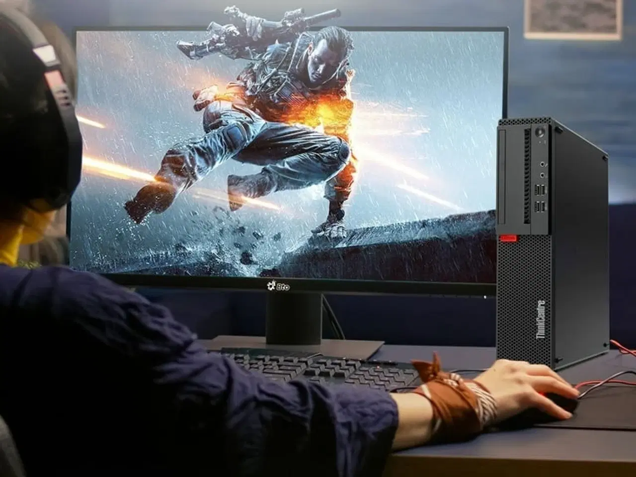 Billede 2 - Lenovo Pro lille Gamer komplet 